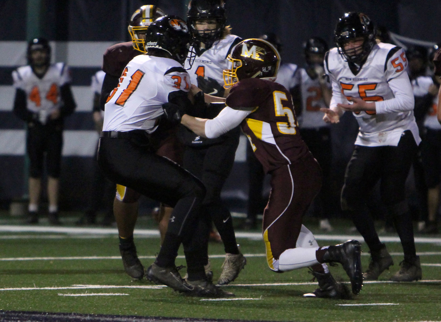 New Richmond at Menomonie football 11-1-19